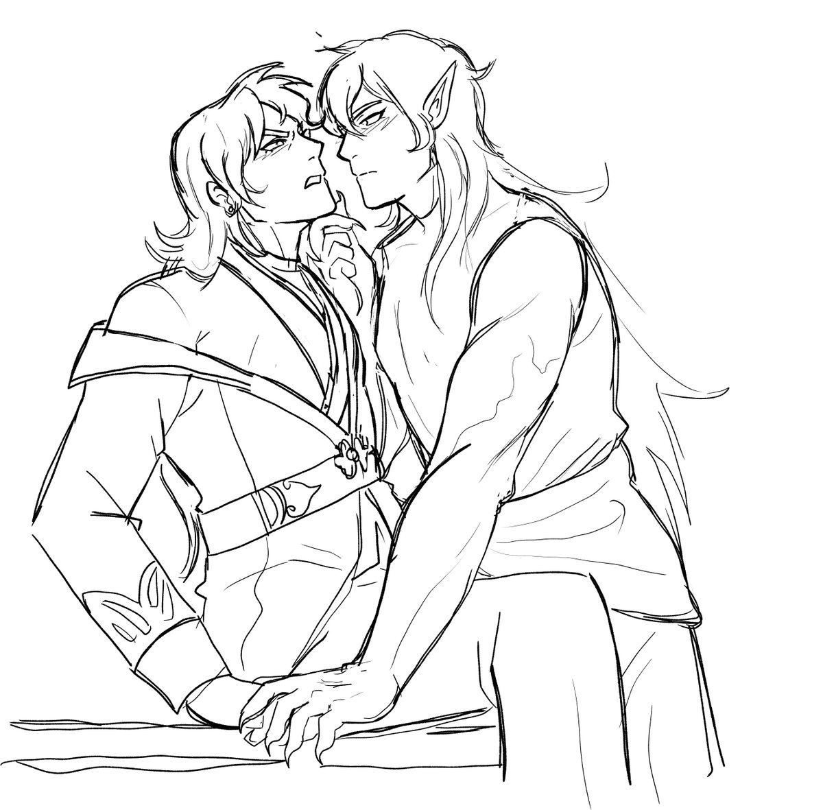 _moon_nugget_'s tweet photo. They’re having a very serious discussion 🫪
More fic info  &amp; credits below ✨

https://t.co/NyAvBqFaUF

#fengxing #hengren https://t.co/mo43zyd5qd