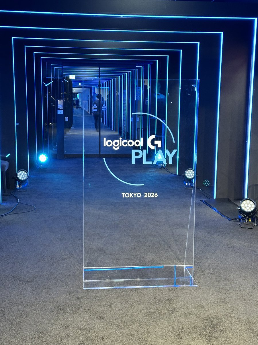 Tonbocub's tweet photo. マウスとかキーボードとか新製品多くて楽しかった！
帰るぞー！
#LogicoolGPLAY2026 #PR
@LogicoolG https://t.co/mlkcjQb9jK