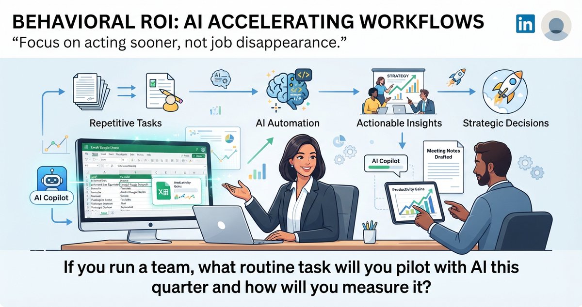 nkemalbert's tweet photo. AI isn't just replacing work; it's removing the small frictions that stop useful work from happening. It's about the Behavioural ROI. https://t.co/K3anJqI2x7