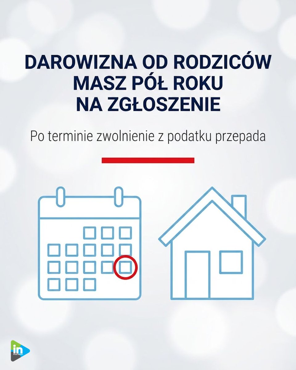 macioszek_aw's tweet photo. Rodzice przelewają 100 tys. zł na wkład własny. Jeśli nie zgłosisz tego w urzędzie skarbowym w ciągu 6 miesięcy, ta darowizna może kosztować ok. 3,7 tys. zł podatku. https://t.co/0L4KbQnC5p