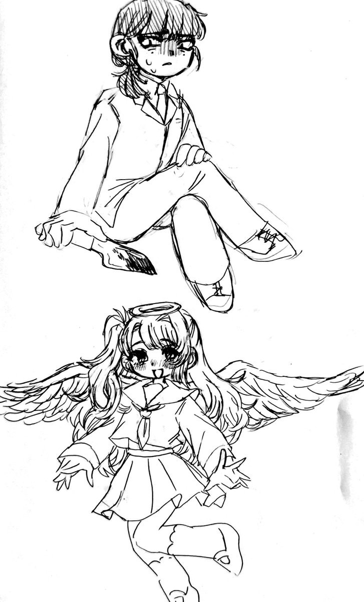 neruneru_I_07_'s tweet photo. 一次創作夢を主に描いています！画像1枚目と2枚目のふたり(OC)が大好きです！
お絵描きや一次創作が好きなお友達が欲しいです！よろしくお願いします！
#秋の創作クラスタフォロー祭り
#自創作に狂っている人間と繋がりたい https://t.co/yUWV0nUOrj