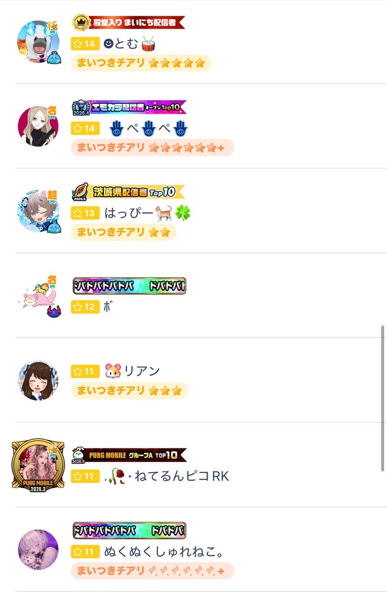 Clr_rocokun's tweet photo. 遅くなりましたが、
前シーズンも沢山のチアリの皆様
本当にありがとうございました。

日々みんなが枠に来てくれて
雑談してくれる事が1番嬉しいです！
その中で応援してくれる方、
チアリを取ってくれる方がいてこそ
自分が配信できるモチベにも
なってます(๑•̀ㅂ•́)و✧

今月も何卒おじいちゃんの
面倒見をお願い致します🐹✨