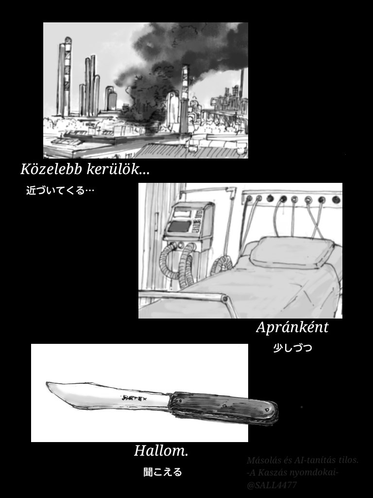 SALL4477's tweet photo. #死神の跫音-A Kaszás nyomdokai-
#一次創作
0. epizód https://t.co/RzrthPPIWc