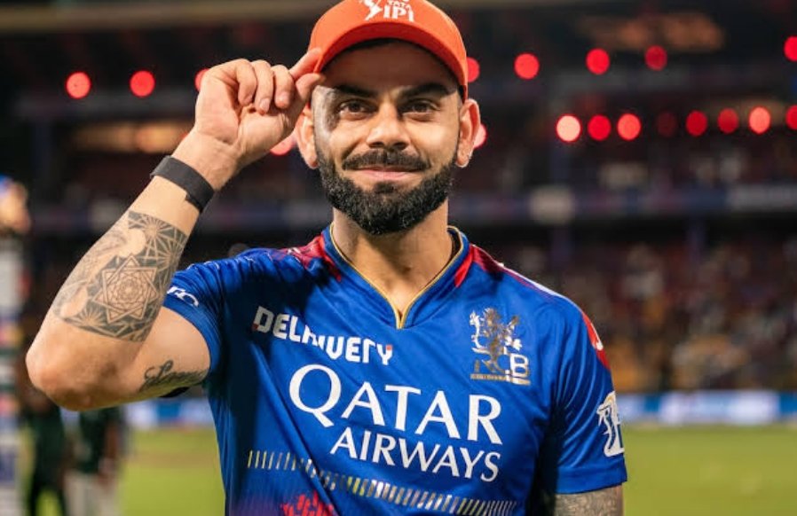 Sheraocl3's tweet photo. @fcRCBtweets Manifesting this in IPL 2027!
King Kohli 👑❤️ https://t.co/vNSvtKFnMW