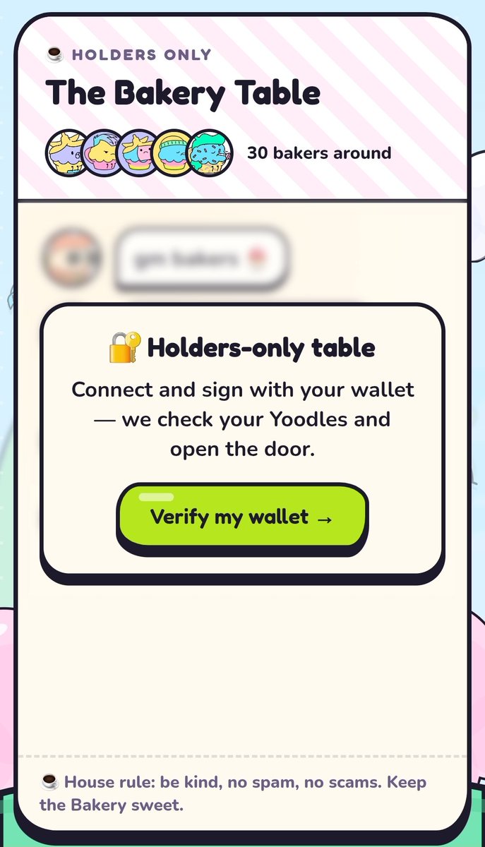 YoodlesReborn's tweet photo. Where are the real NFT collectors?

Serious question.

Everyone says they’re looking for builders who actually build.
For communities that are actually alive.
For projects that aren’t manufactured by hype.

So where are you?

Because this is exactly what’s happening with Yoodles.

No manufactured hype.
No giant machine behind us.
No community that appeared overnight because someone told them what to buy.

Just people discovering Yoodles, learning what we’re building, joining the conversation, bringing ideas — and slowly becoming part of it.

Organically. Day by day. Person by person.

Some collect.
Some build.
Some create.
Some help.
Some simply show up every day.

Everyone can find their role here.

And maybe that's what we forgot somewhere along the way:

NFTs were supposed to connect people.

Not just wallets.
Not just volume.
Not just charts.

People.

So if you’re still here for the art, the builders, the culture and the communities we all keep saying Web3 needs...

We’re right here. 🥐💚

Come meet Yoodles before someone else has to tell you why you should.

https://t.co/UwgQssQcIw

https://t.co/25DZwDN0Al