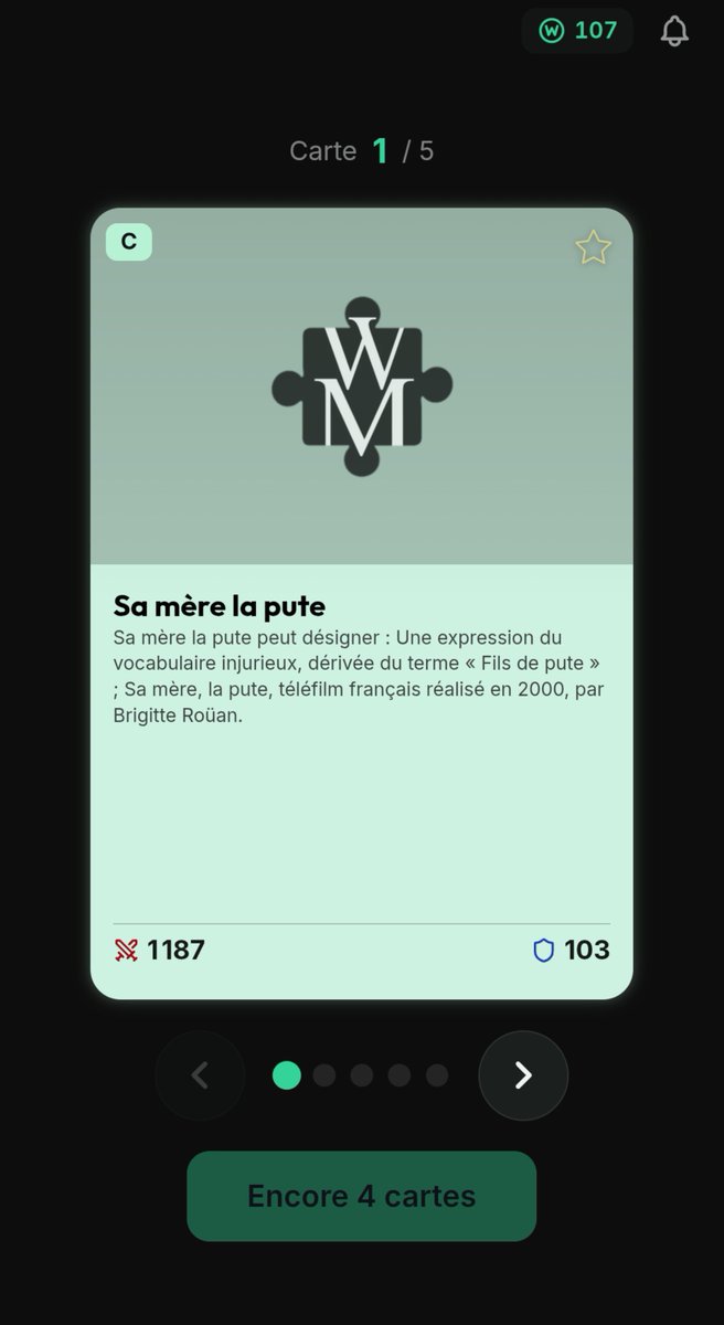 marinasrep's tweet photo. Je suis morte 😭😭😭😭 #wikimasters https://t.co/lwp5QPZy84