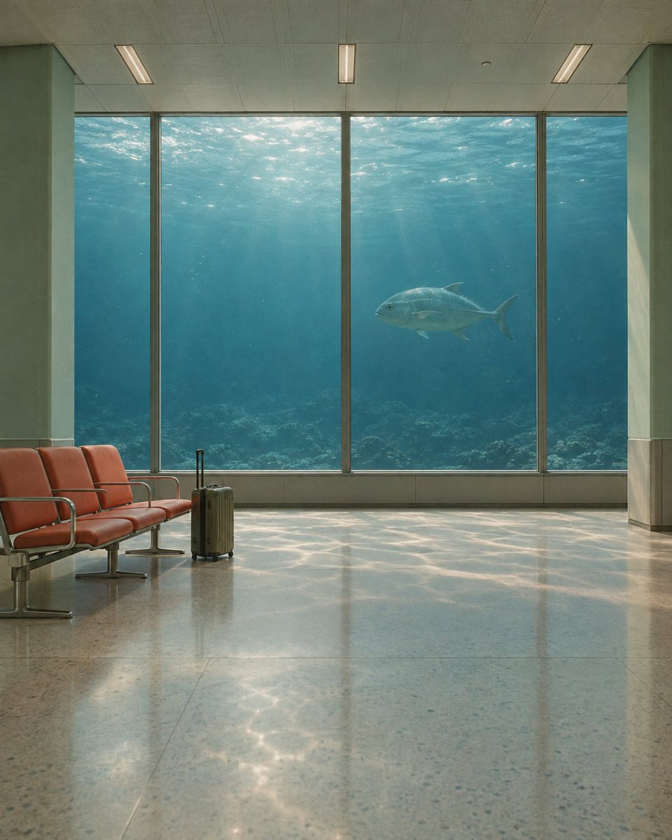 Jackiastic's tweet photo. The phone won’t stop ringing.
The elevator has been waiting for you.
You missed your flight.

There’s no one here, but everything seems to be expecting you. https://t.co/wIgmCCZX3y