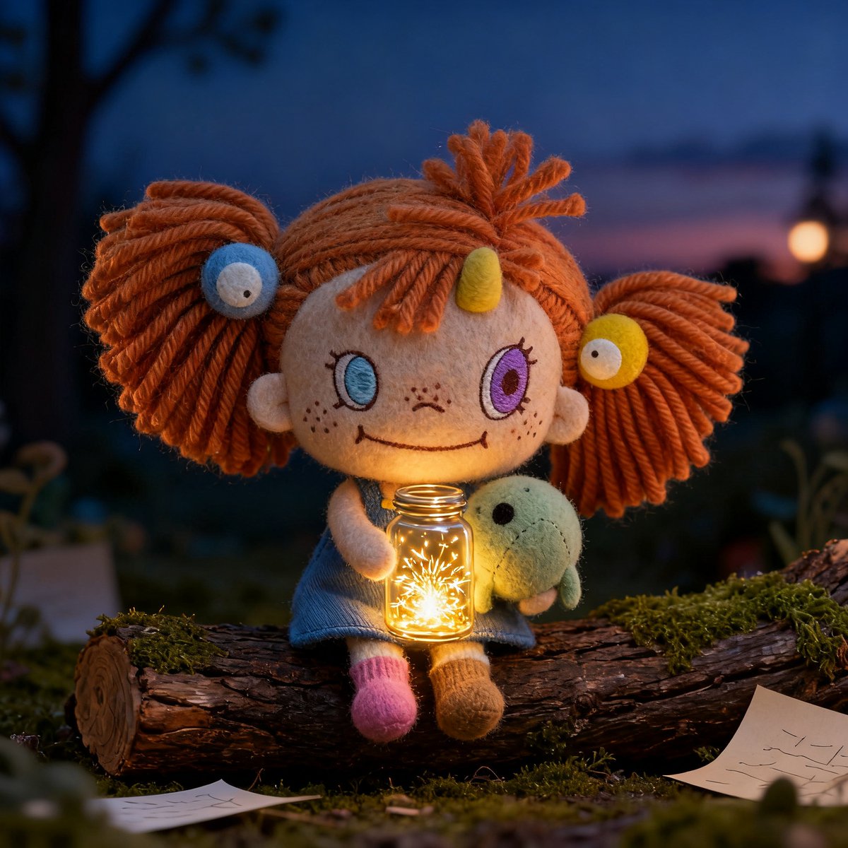 solanapolar's tweet photo. caught a jar of something glowing https://t.co/sunFWG8ine