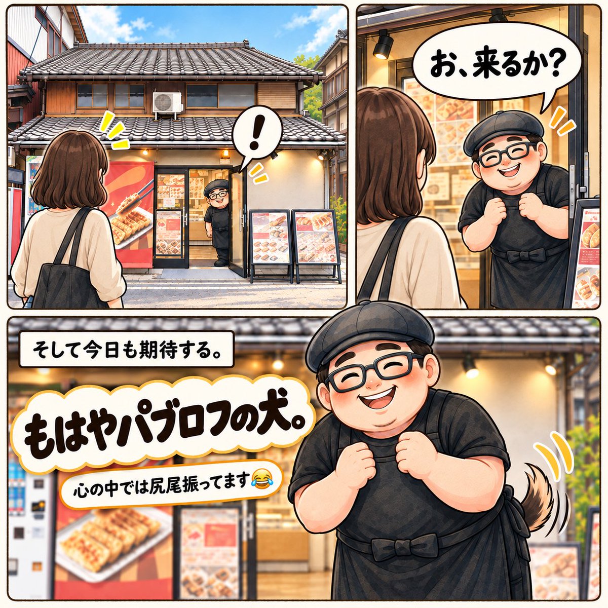 irodorigyoza's tweet photo. 店の前でお客様がふっと止まる。

看板を見る。
メニューを見る。
店内をちらっと見る。

この時点で
「お、来るか？」
でもそのまま通り過ぎる😂

分かっています。
全部のお店に入るわけじゃない。

それでも止まられると期待する。

もはやパブロフの犬。
心の中では尻尾を振っています😂 https://t.co/NTejfO7EPm