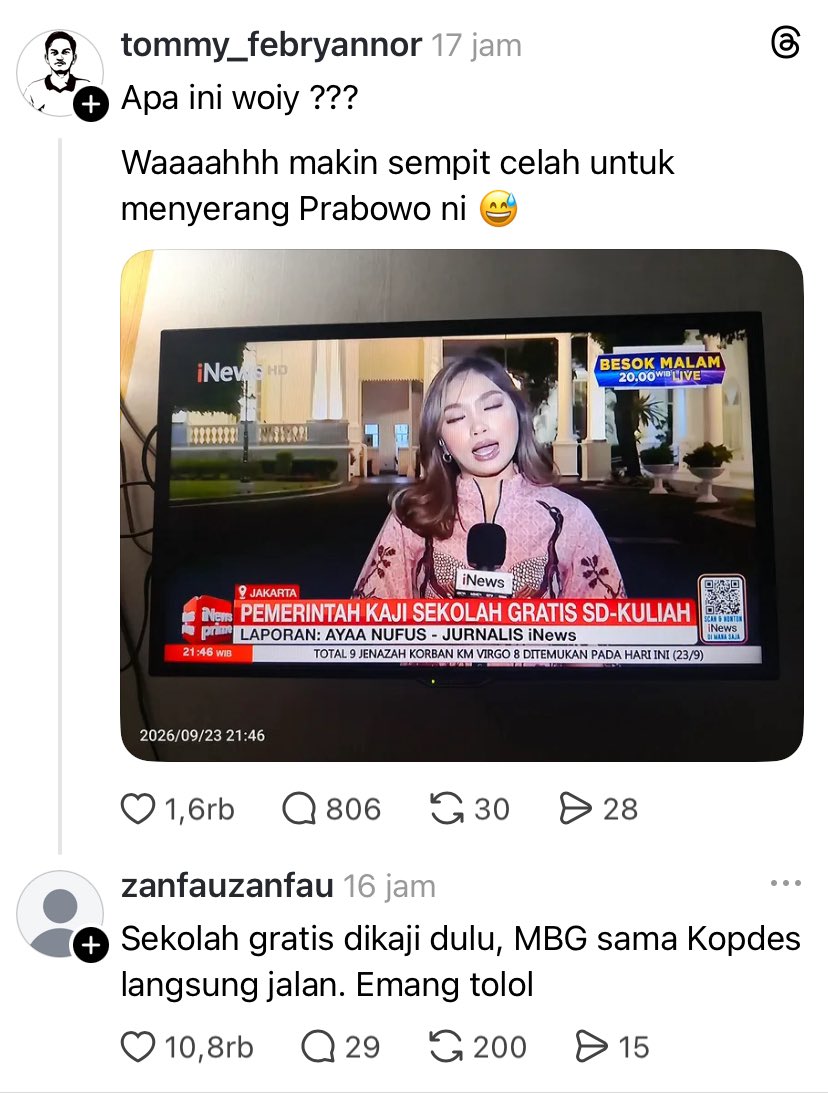 tertamvan_'s tweet photo. Orang ngomen https://t.co/7kcyjUqM0b