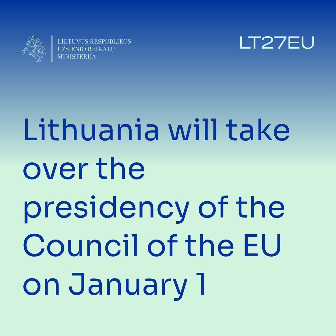 LtGva's tweet photo. ⏳Less than 100 days until #Lithuania's @EUCouncil Presidency.

Our EU journey is one of growth,strength&amp;confidence–now it's our turn to bring 27 voices together,build bridges with partners&amp;champion effective multilateralism in #InternationalGeneva

#LT27EU warm-up starts now! https://t.co/8qdDynC0ya