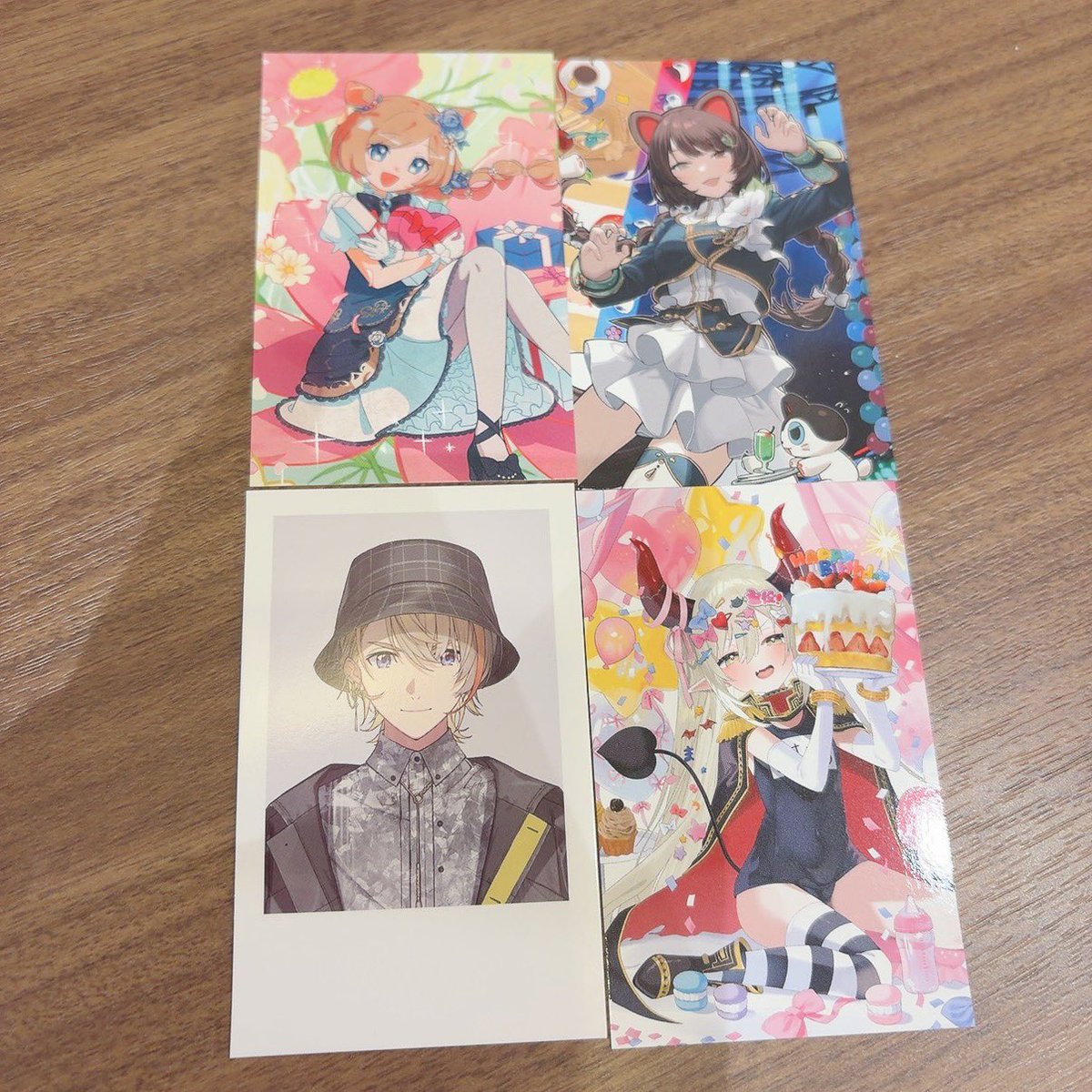 spicalma's tweet photo. 【交換・譲渡】にじさんじ ノスタルジアコレクション Bグループ Another style C E ランダムチェキ風カード 

譲：画像1.2枚目
求：〜定価(+送料)、画像3枚目

ものによって比率違いも可能ですのでご提案ください🙇🏻‍♀️ https://t.co/1s5a9RGxg4