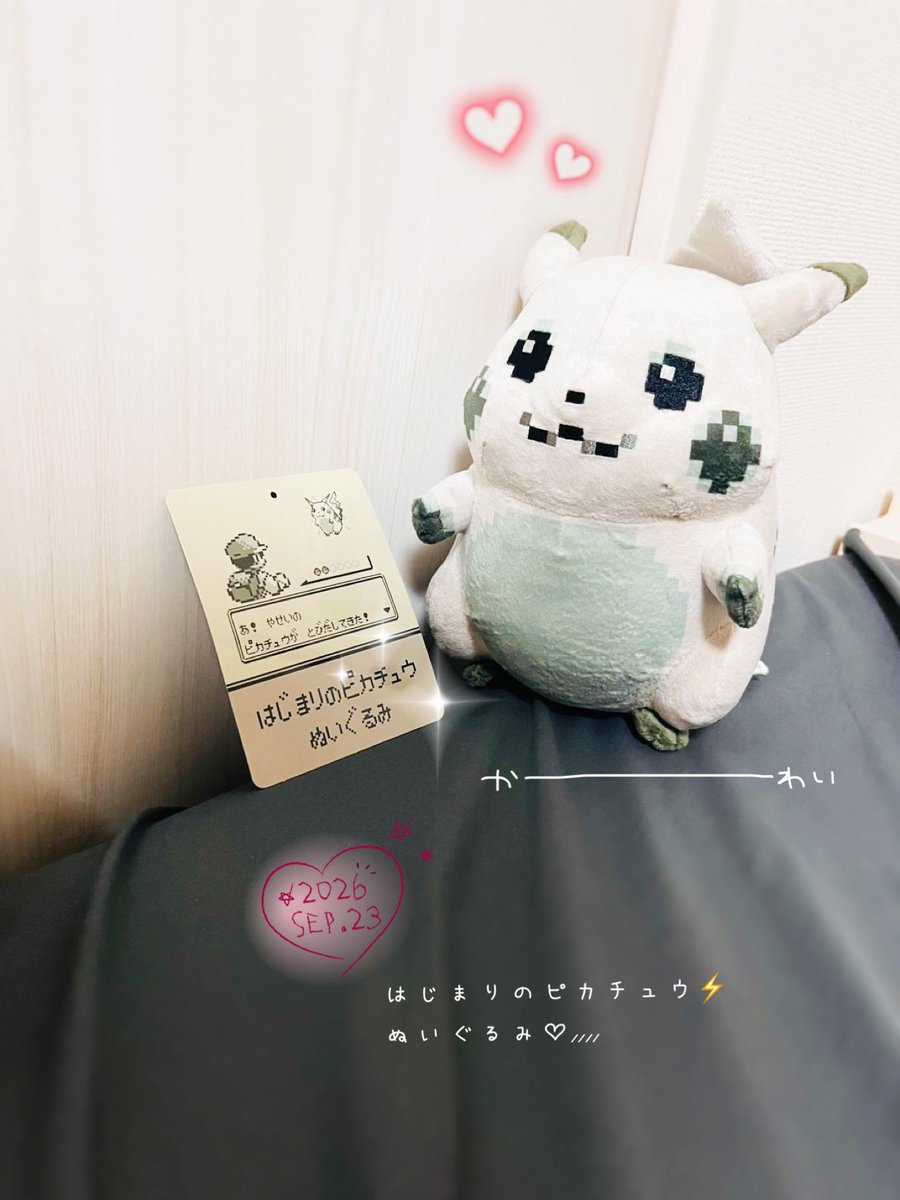 akilove_e's tweet photo. ちいマから
ハロウィンマスコットが
届きましたー👻

今年のは
なかなかせめたね👻🎃

そして。。

はじまりのピカチュウ⚡️
二男のところにやっと届いたんだって〜
でぶっこくてかわいいわ〜༘ᰔᩚ https://t.co/EsgljasSG7