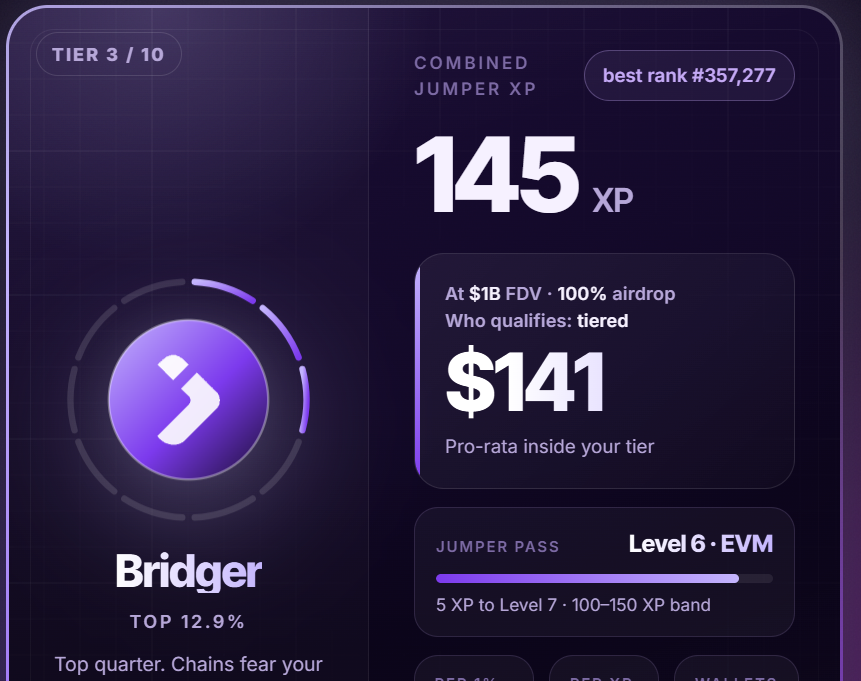 folashade_aduke's tweet photo. $JUMP TGE is right around the corner.
Get on the waitlist now:
https://t.co/w82jYKS2li
Connect your X account
Don't sleep on this one.
Go get your $JUMP.
Good luck π https://t.co/bKnR5v0w3e