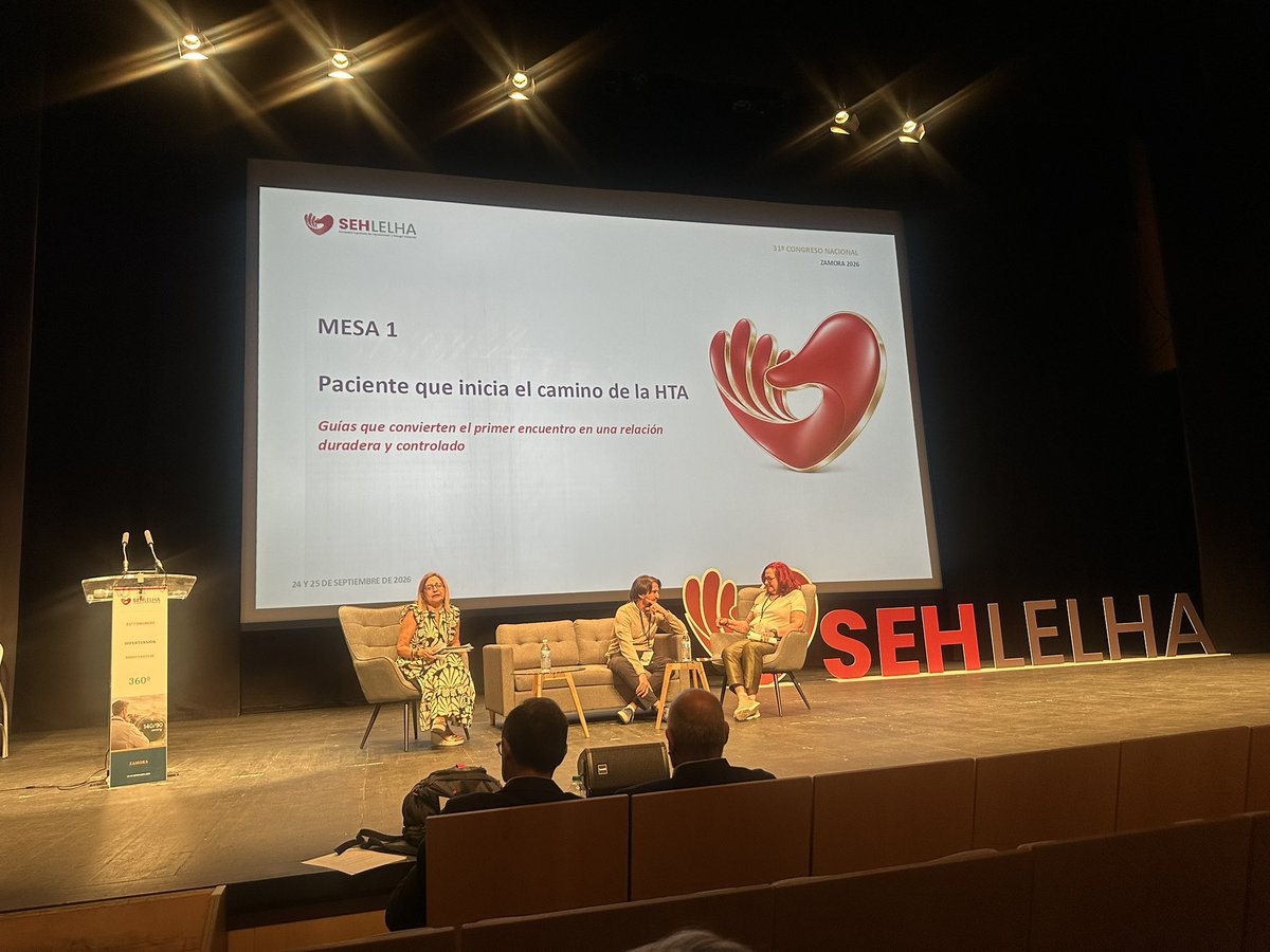 SEHLELHA140_90's tweet photo. Empezamos con la primera mesa sobre el inicio del camino en la #hipertension https://t.co/M5iOxEXzrH