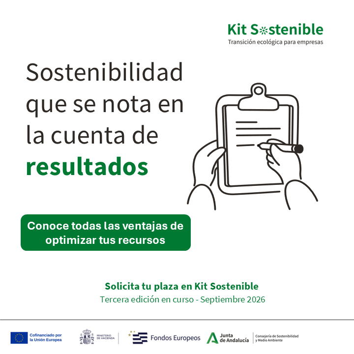 REDIAM_Oficial's tweet photo. La tercera edición de #KitSostenible ya está en marcha.

Diseña el plan de sostenibilidad que tu empresa necesita y avanza hacia un modelo de negocio más competitivo con asesoramiento técnico gratuito.

🔗 https://t.co/thCCRd49tZ
📩 kit.sostenible.csma@juntadeandalucia.es

#FEDER https://t.co/cgXwPL79s2