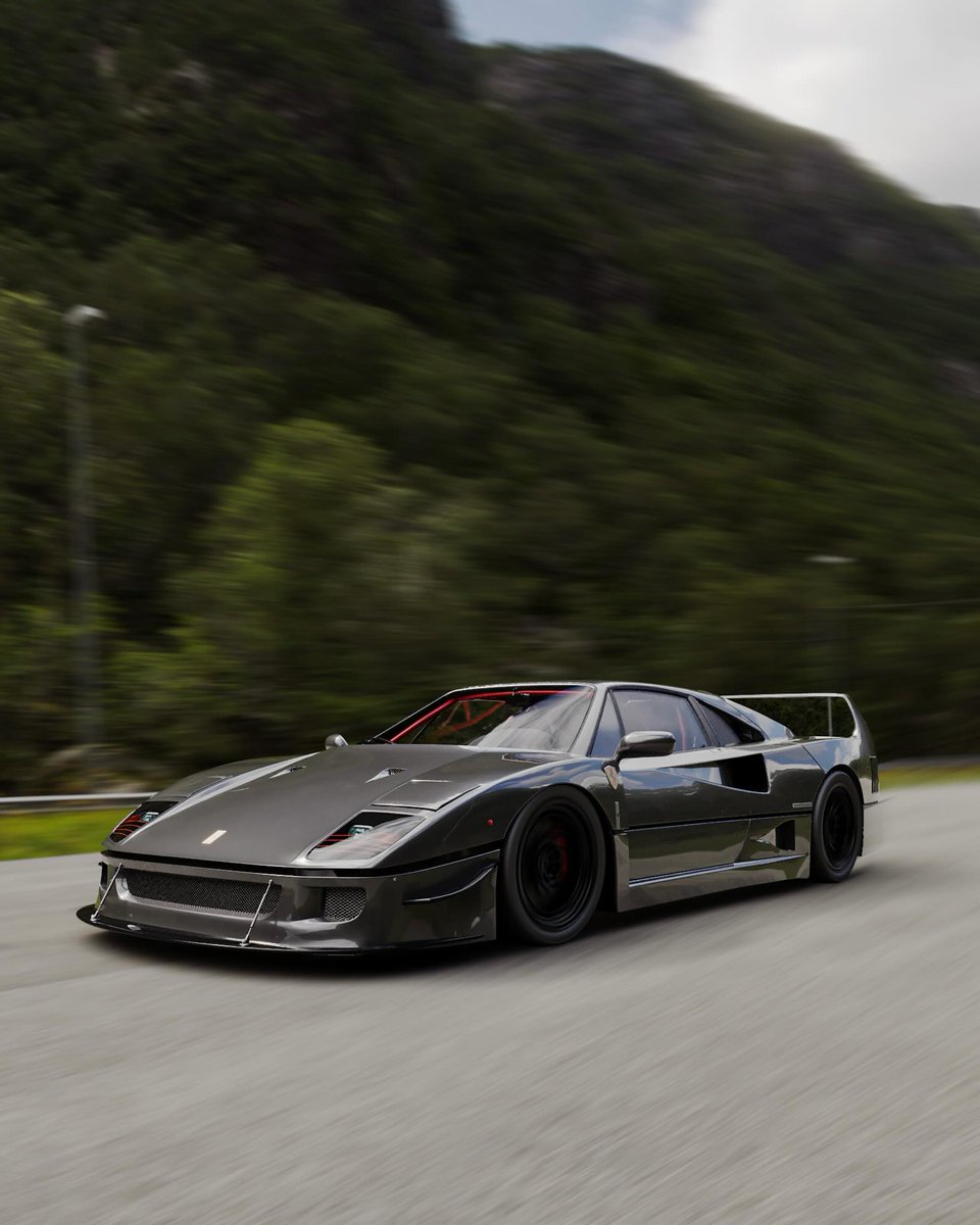 ApexDistrictX's tweet photo. Some cars are built for speed. Others are built to strike fear.

An analog spirit, racing DNA, and a stance that defies all rules.
This is not just a Ferrari interpretation…
It is, quite literally, a track weapon.
Ferrari F40 LM✨✨✨ https://t.co/3G2bGMtMgp