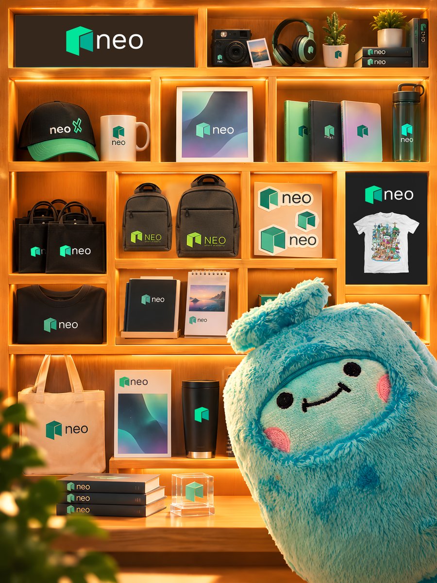 NeoX_Intern's tweet photo. With Neo MainNet turning 10, I had no choice but to pull out some of my Neo merch collection. Let’s just say I have quite the collection.
#NeoMainNet10 https://t.co/D91LiqaPZF