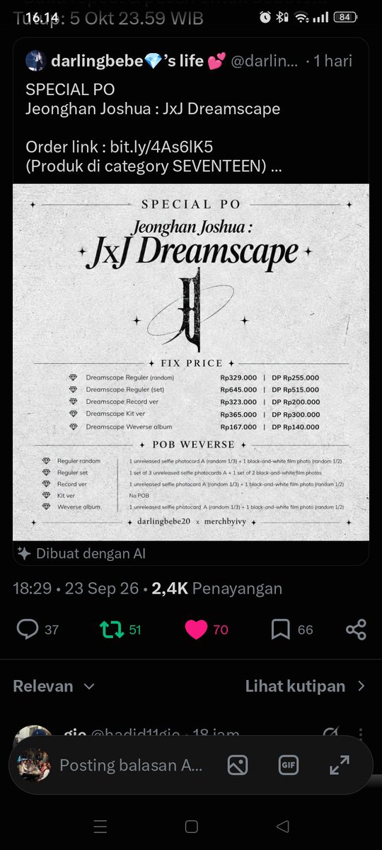 akari1943's tweet photo. @darlingbebe20 Done all rules

Makasih buat kakak atas GA nya dan makasih juga buat pledis akhirnya unit j² debut juga https://t.co/x6DwA3oUjN