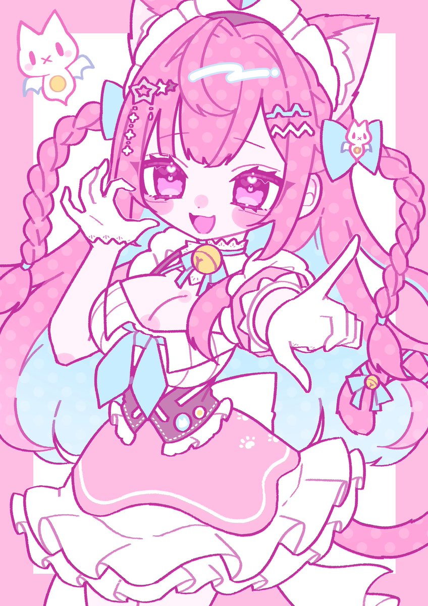 Lolita_1105_15's tweet photo. お気に入りさくにゃん🎀🐾

新衣装イラストも描きたい！！

 #結城さくな  #さくなあーと https://t.co/HjQhXctCph
