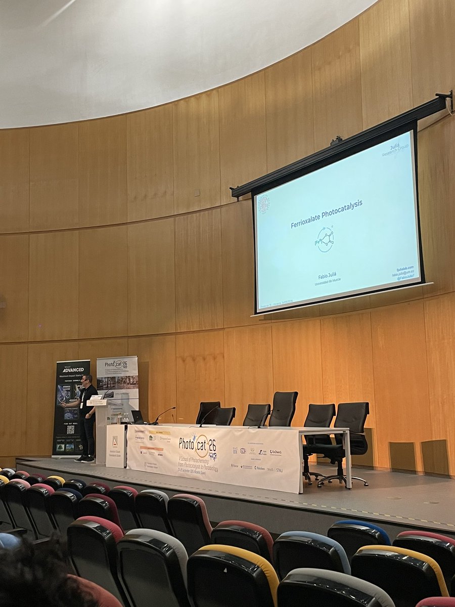 photocat26's tweet photo. 🤩 WOW! What an incredible first session of the day!
So many amazing talks, exciting science, and fascinating results! 🧪✨
A huge thank you to all our speakers for sharing their work with us! 👏🙌
#Photocat2026 https://t.co/CkM0z9Q4tw