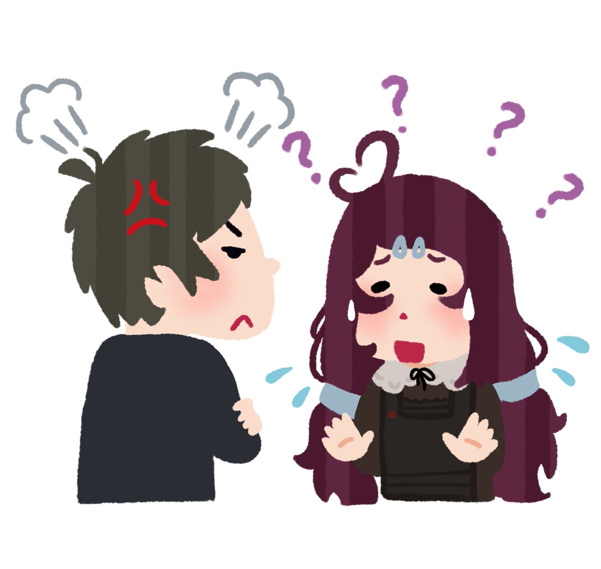 SharkPupKeith's tweet photo. Post more actual drawings?? ❌
Make more #ZATO OcXCanon art?? ✅
Non canonical btw i dont think they would never work out or even get together https://t.co/8W2I75HG3F