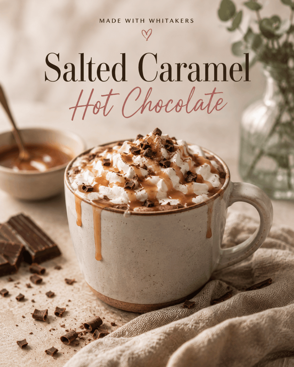WhitakersChocs's tweet photo. ☕ Salted Caramel Hot Chocolate Recipe

Some drinks deserve to be savoured...

✨ Full recipe in the first comment.

#WhitakersChocolates #HotChocolate #SaltedCaramel #ChocolateRecipes #CosySeason #AutumnTreats #HotChocolateLovers #MadeWithWhitakers #RecipeIdeas #ChocolateLovers https://t.co/bFixKDvbhS