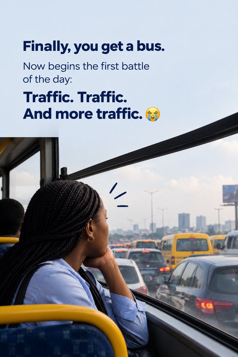 TheCoookHouse's tweet photo. Being a 9-5 worker in Lagos is not a walk in the park๐คฆ
You wake up early , you struggle for a bus, you sit for hours in traffic, get to work, get the work done, on your way home, you also struggle with traffic and
#thecookhouse
#corperateworkers
#lagosfoodvendor https://t.co/EjkCiqT3iP
