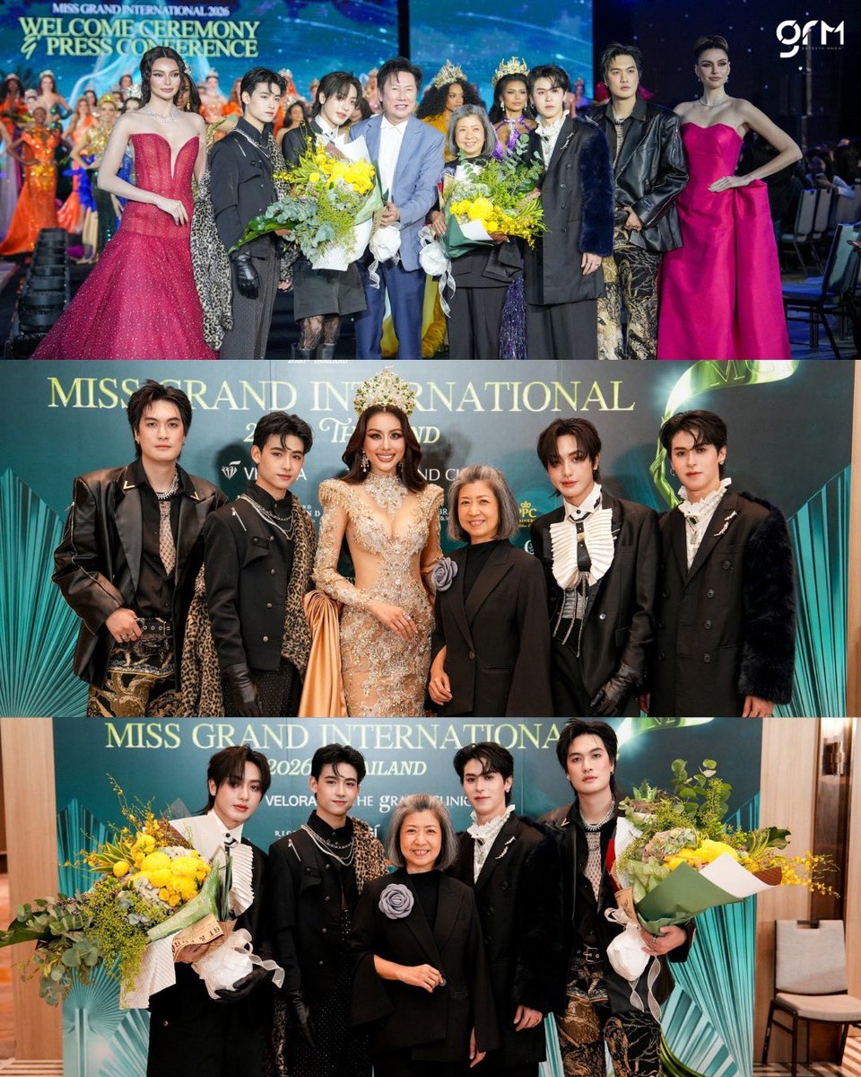 VRYSE_Official's tweet photo. โชว์พิเศษของ VRYSE บนเวที MISS GRAND INTERNATIONAL 2026 

ขอบคุณทุกเสียงเชียร์และพลังจากทุกคนที่มาร่วมสนุกไปด้วยกันนะครับ 🫶🏻

ฝากติดตามโปรเจกต์ใหม่ ๆ และก้าวต่อไปของพวกเราด้วยนะครับ แล้วเจอกัน❤️

#VRYSEXMGI2026 #VRYSE #MGI2026 #MissGrandInternational2026 #GRMEntertainment https://t.co/f7tG8Ja48l