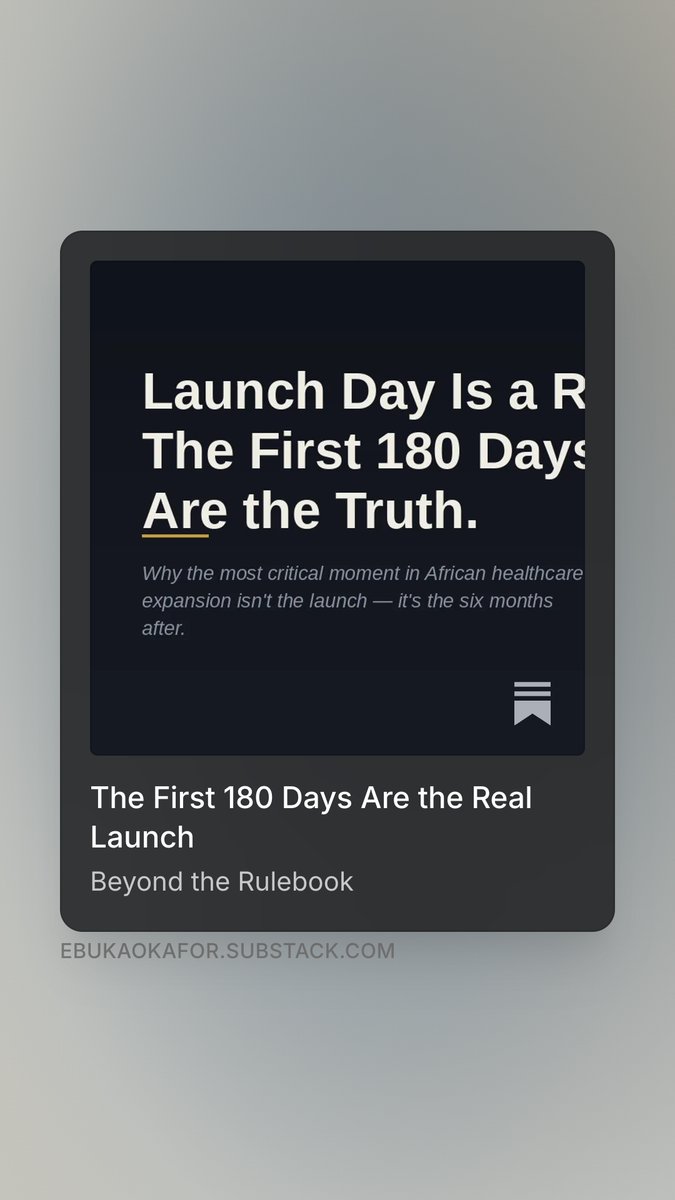 caleb_ebuka's tweet photo. We hit 6 figures in ARR within months of launching in a new market. Then some of those clients churned within 2 quarters. Less than 10% of that churn was a product problem.

Launch day isn't validation. It's just the start of the test.

Wrote about what actually happens in the first 6 months after launch and why revenue is the easiest metric to misread.

https://t.co/FkUxrs1ZVg