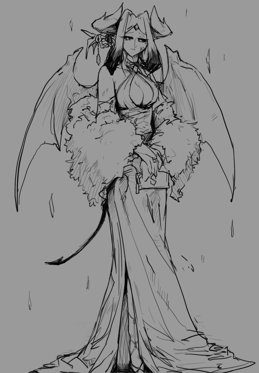 Sconter0214's tweet photo. old slanter sketch .2 https://t.co/DZscMswaKt