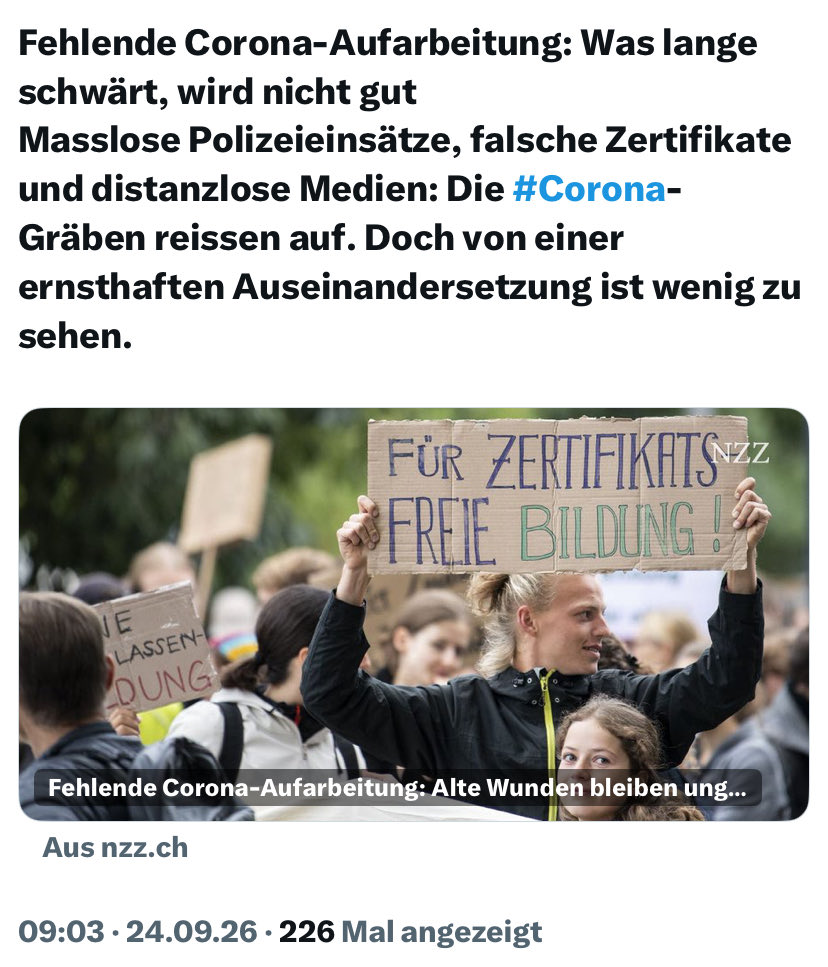 ChantalStadelm1's tweet photo. Wo bleiben die bleiben die #RKIProtokolle #Coronaleaks @SRF @srfnews ?!
Wo bleiben die Entschädigungen für die unzähligen gravieren Opfer dieses #Impfexperiment @SRF @srfnews ?!
Wo bleibt die #Coronaaufarbeitung dieses Coronaschwachsinnes @SRF @srfnews ?!
@mass_voll
@rimoldi https://t.co/TJyrbQr9A0