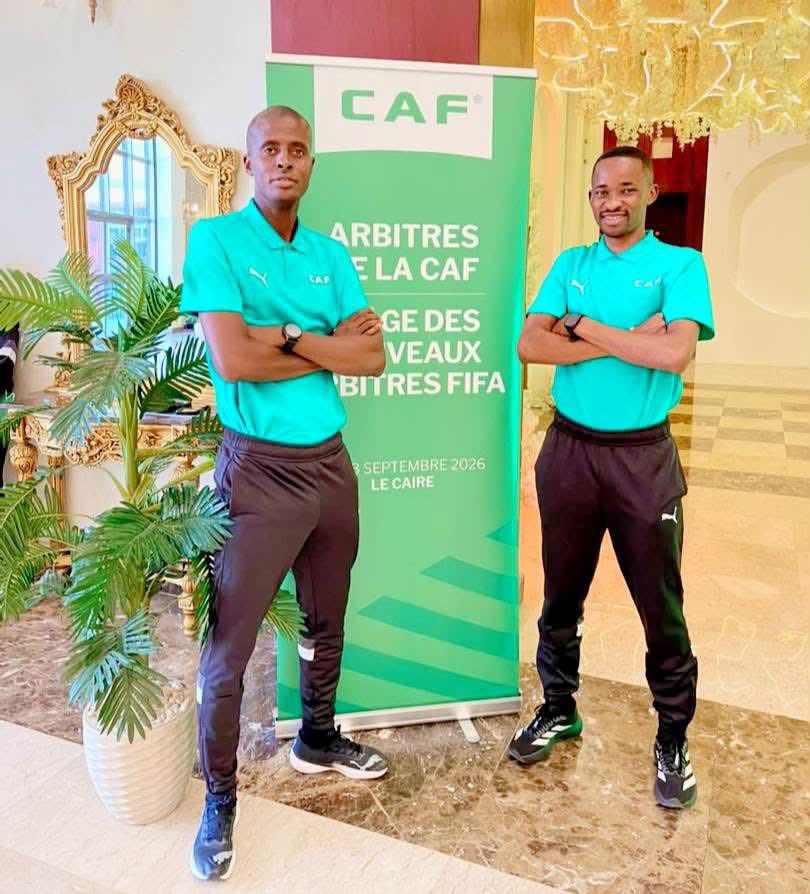 federation235's tweet photo. Fin de formation : Adoum Abderaman achève son stage en Égypte

L’arbitre international tchadien Adoum Abderaman, dit Mandela, a achevé avec succès sa formation consacrée à la formation des nouveaux arbitres en Égypte, ce mercredi 23 septembre 2026. https://t.co/IEuZipncNA
