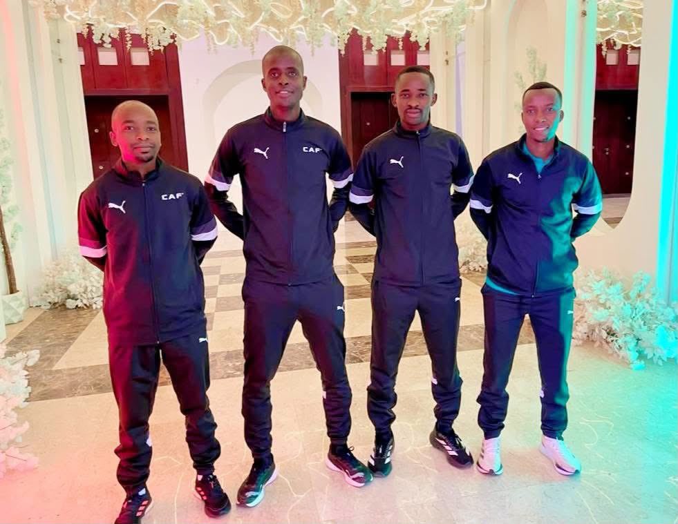 federation235's tweet photo. Fin de formation : Adoum Abderaman achève son stage en Égypte

L’arbitre international tchadien Adoum Abderaman, dit Mandela, a achevé avec succès sa formation consacrée à la formation des nouveaux arbitres en Égypte, ce mercredi 23 septembre 2026. https://t.co/IEuZipncNA
