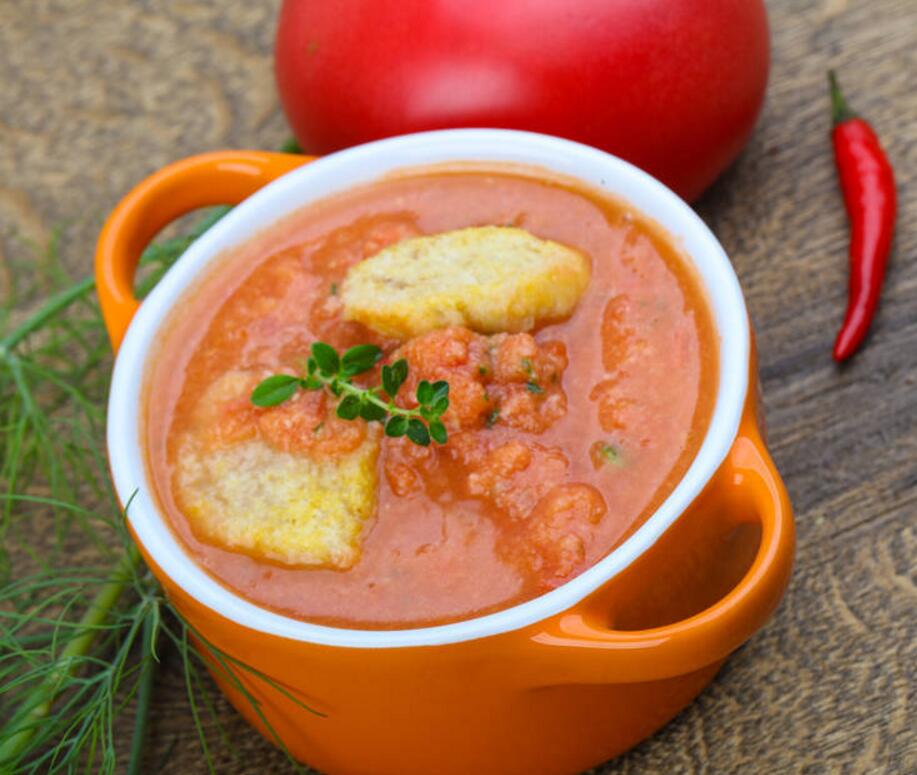 EarleenWasmi's tweet photo. Chill y delicioso! Un plato de gazpacho bien fresco para calmar el calor del día.， https://t.co/bsXDUCJ49R