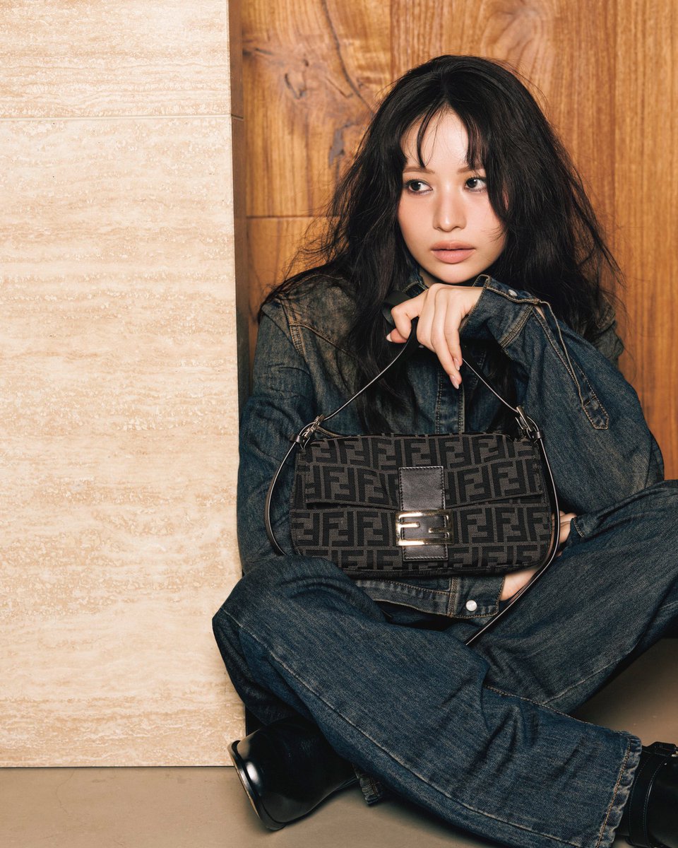 kotomi_ct0525's tweet photo. FENDI×立花琴未

#CanCam 11月号見てね📕🖤 https://t.co/LYCKuoc1jB
