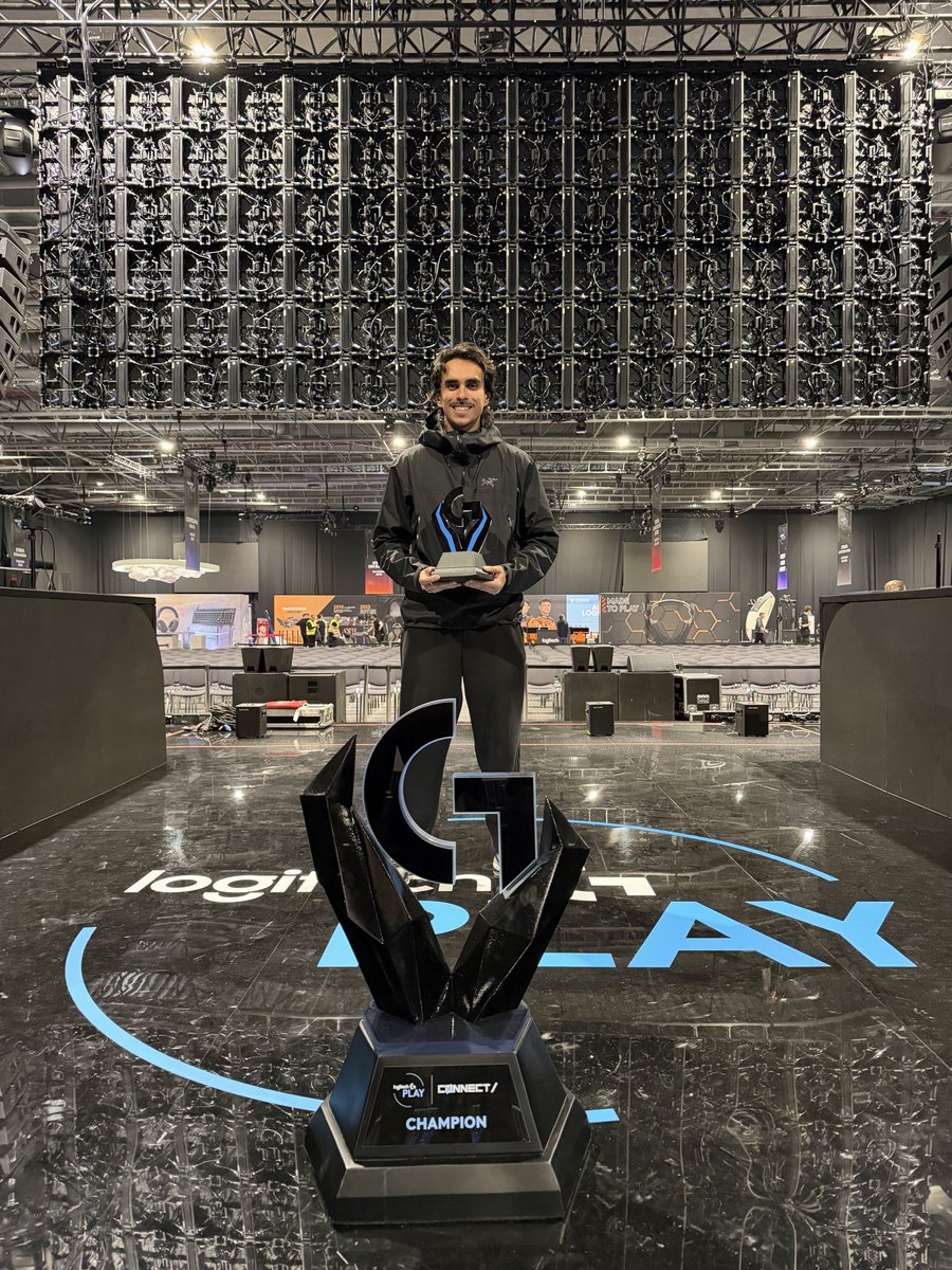 Makazin_'s tweet photo. LOGITECH G PLAY CONNECT 2026 CHAMP &amp; MVP 🏆🥇🥰 https://t.co/T2XvqlF7qB