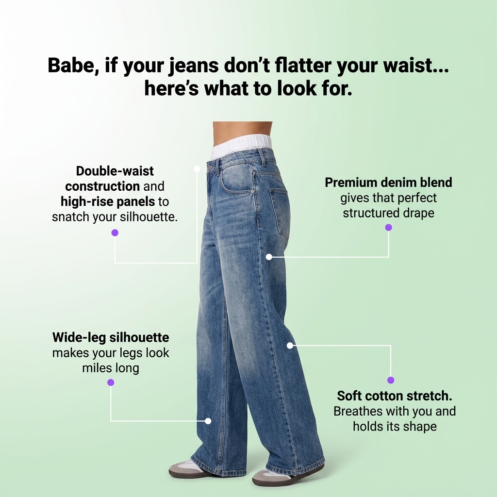 gracejetter5's tweet photo. Stretch denim's whole trick is recovery. Cheap blends stretch out by lunch and stay stretched. Look for a denim-cotton blend with modest give, not a legging-like knit. #PlusSizeDenim #StretchDenim https://t.co/GjUs2lPnvL https://t.co/dbDrwwvR59