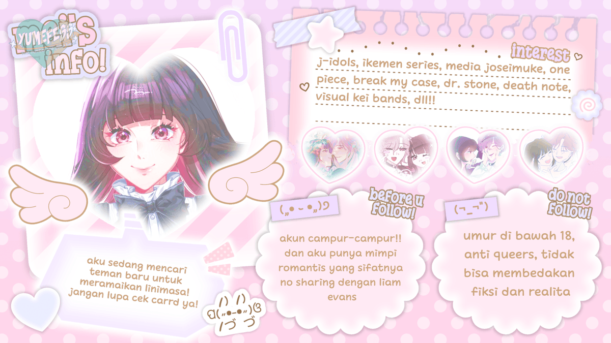 mlytfess's tweet photo. halo semuanya! aku mau cari temanmlyt! baru (˶ˆᗜˆ˵) info dan batasan lengkap akunku bisa dicek di https://t.co/tDmpoHl8UC. tolong pastikan sudah baca sebelum meninggalkan jejak ya ‼️🩷 https://t.co/senPhlLueR