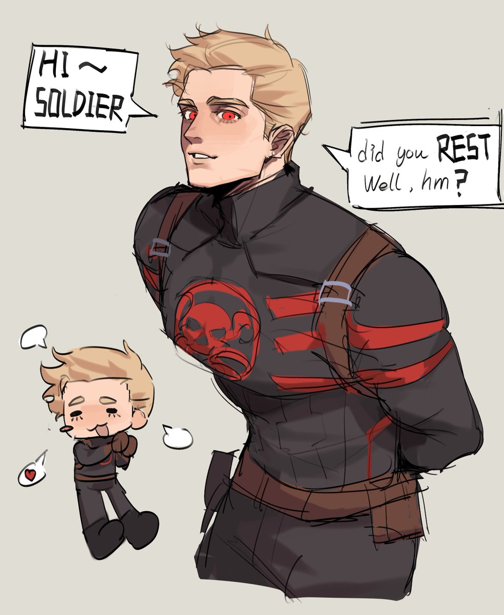 Tomatoo518's tweet photo. #stucky doodle #MarvelRivalsㅤ https://t.co/AO6z4Vf1DX