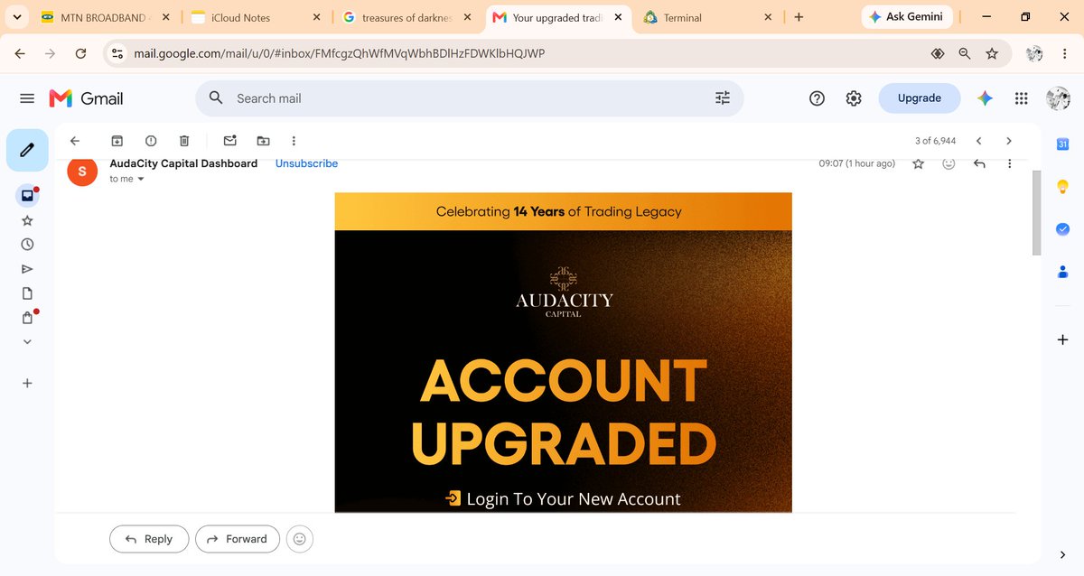 Proviyofx's tweet photo. Update: Audacity Capital has finally given me my account after the delay. I appreciate the response and resolution. Hopefully, when payday comes, I won’t have to go through the same stress again. 🙏 https://t.co/U8EPR2yJNx