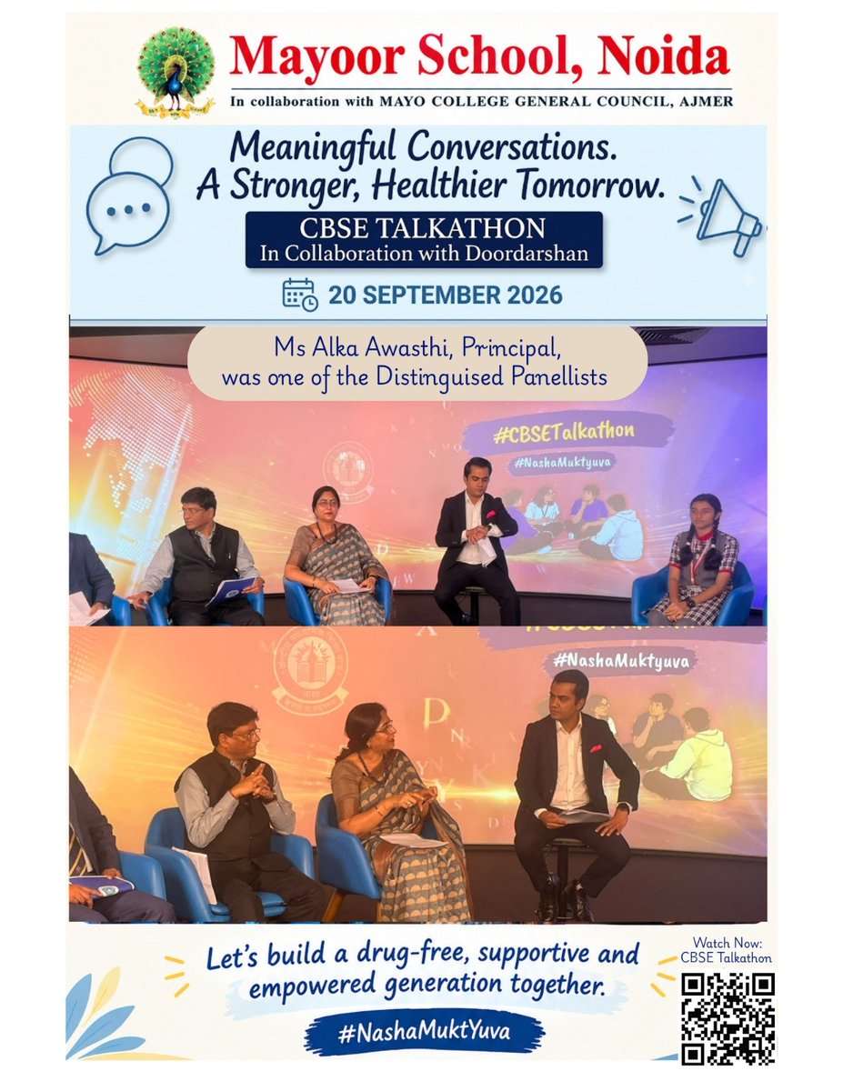 NoidaMayoor's tweet photo. #cbsetalkathon
#nashamuktyuva 
https://t.co/AqZZ65qqpW https://t.co/UmyZaLSJeG