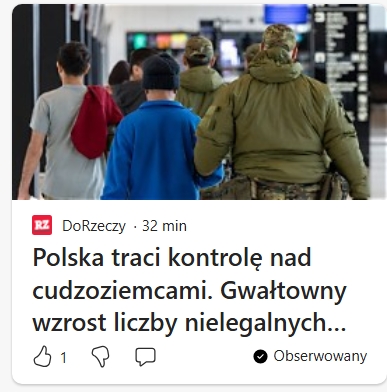 MarekMa25175489's tweet photo. Za kilka lub kilkanaście lat będziemy nie narodem ale jakąś zbieraniną ukraińców, Kolumbijczyków, murzynów arabów, hindusów. Nic nas nie będzie łączyło ani tradycja ani język ani religia.
Polacy staną się "aborygenami" we własnym kraju.
Dobrze, że stary już jestem. https://t.co/niiAu7ZOUd