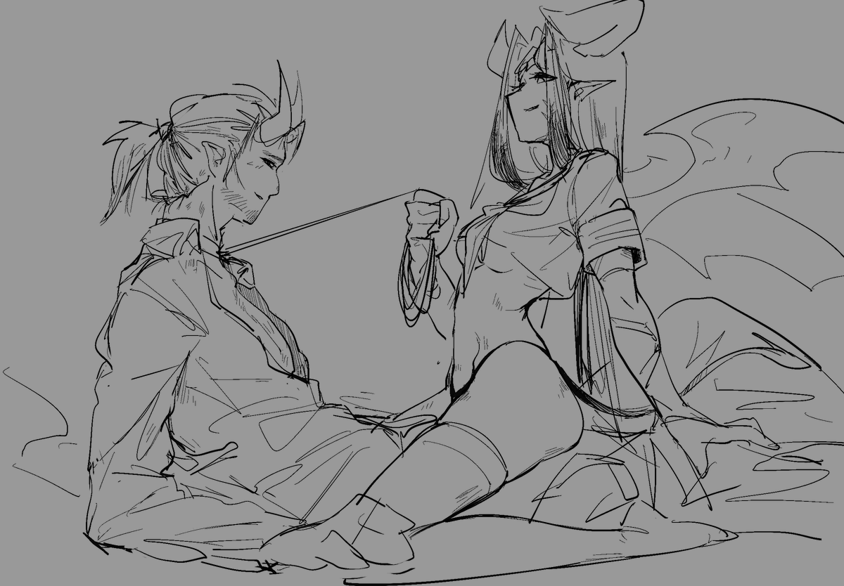 Sconter0214's tweet photo. old slanter sketch .3 https://t.co/Y7sGfcQ0As