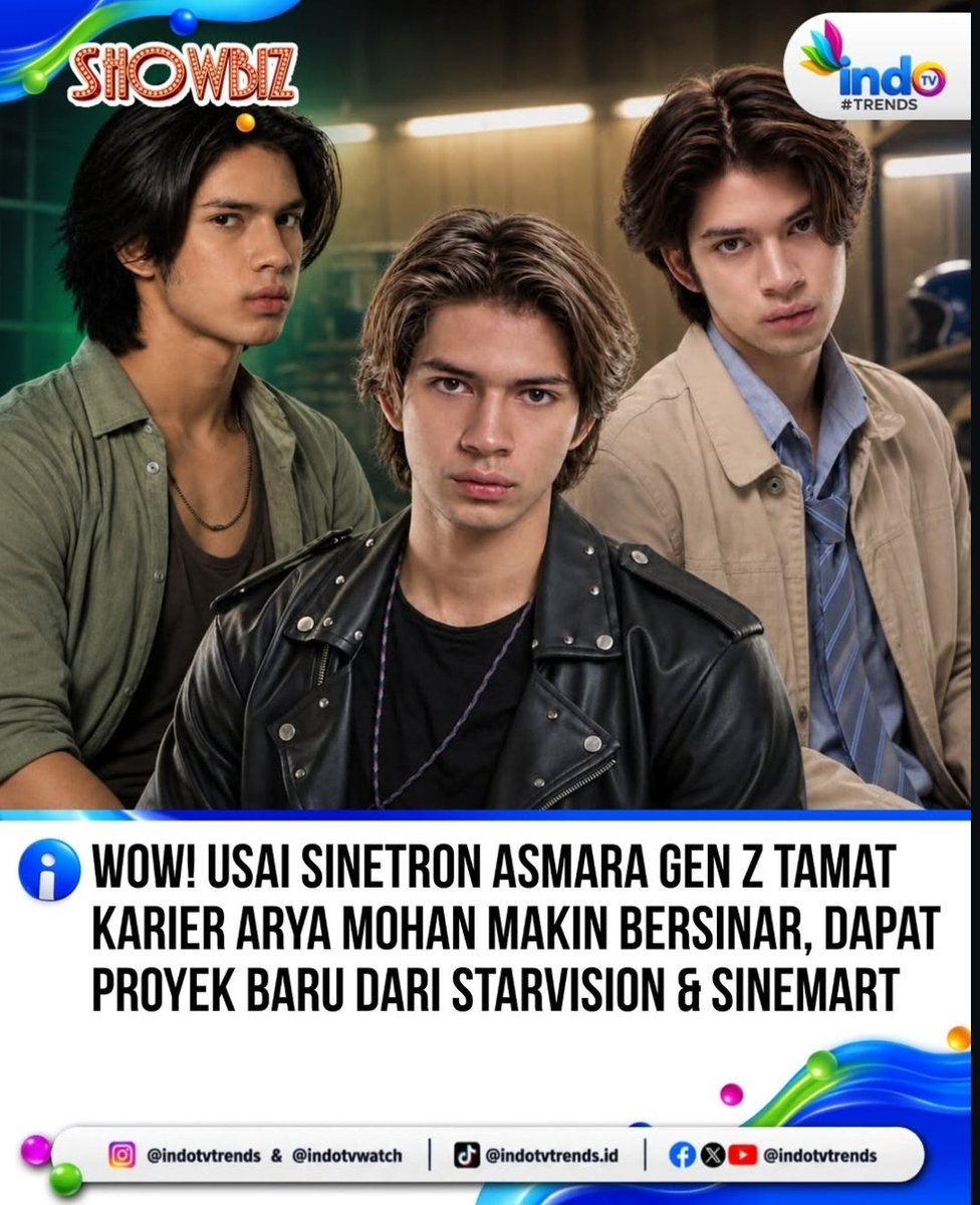 cerelacpisang's tweet photo. BINTANG NYA DISINI!! 
Semangat dan sukses selalu untuk projek² barunya Arya Mohan!! 
Support terus guys!! 
Cowo aku... eh cowo kitaa mantap🤙 https://t.co/O2UTCNnh1Q