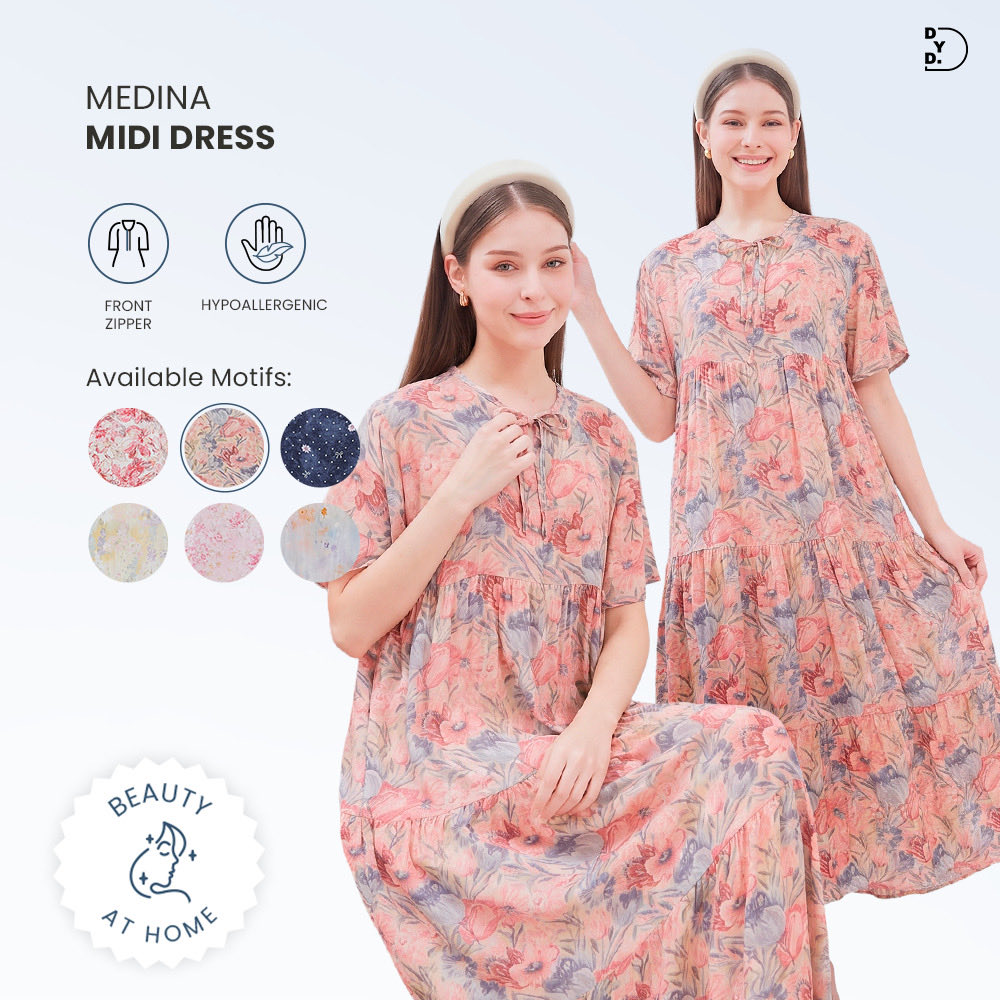koatanreal's tweet photo. Look so sweet and comfy! ✨ Dress midi pink bermotif floral ini paling pas buat jalan-jalan santai atau nge-date. Bahannya adem banget dipakai seharian. Yuk, langsung amankan sebelum kehabisan! https://t.co/CWwgNN2EAq