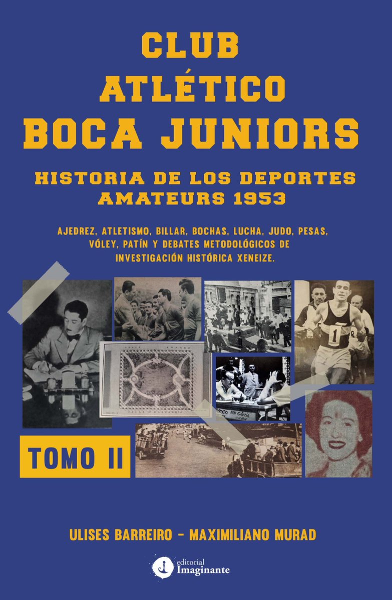 historiadelCABJ's tweet photo. Libro: "C. A. B. J. - Historia de los Deportes Amateurs -1953- Tomo II" $42.000,00
Es él Tomo 2 (sobre 6) con el cuál se estudio la historia del CABJ en la temporada de 1953.
https://t.co/sd6UMwZ01s
#boca #historia #Bocajuniors #judo #ajedres https://t.co/BSZfo9fi98