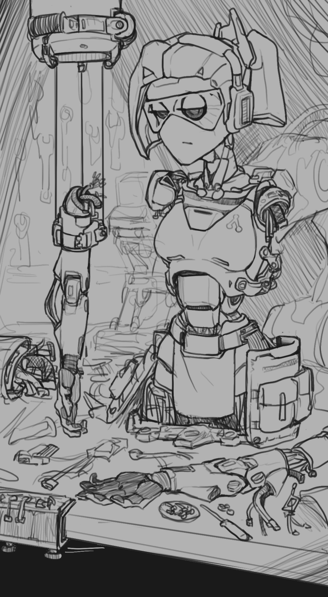 Sconter0214's tweet photo. old mechanic design sketch .1 https://t.co/JHq39kWizB