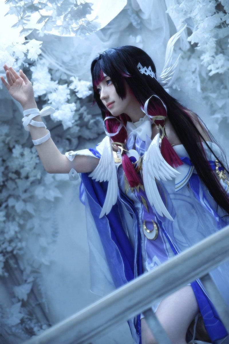 Huruta46's tweet photo. ⚠︎【Cosplay/コスプレ】
原:神
コロンビーナ
#cosplay https://t.co/DefRFOBoaU