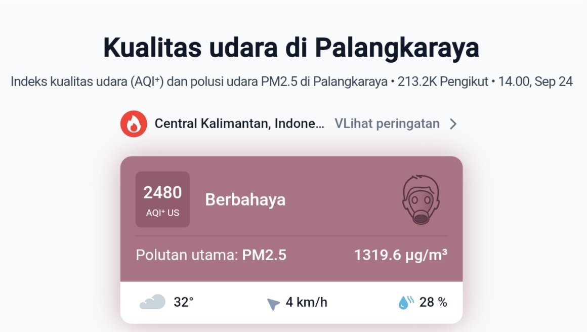 ceyedo2712's tweet photo. Filter kuning hasil dari KEBAKARAN HUTAN loh inii 🤧 https://t.co/5hOpyiZLfd